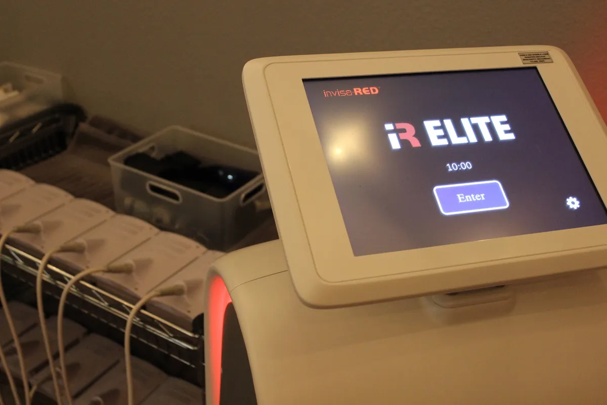 The Invisa-RED iR ELITE unit